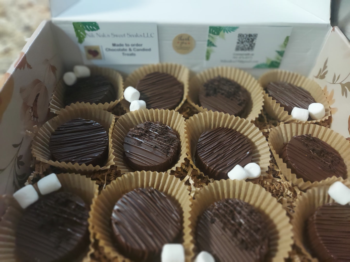 Chocolate covered Oreos