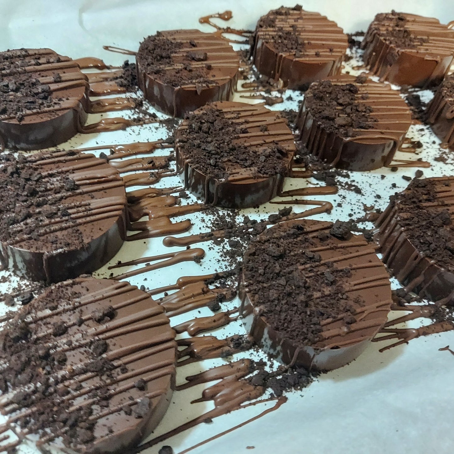 Chocolate covered Oreos